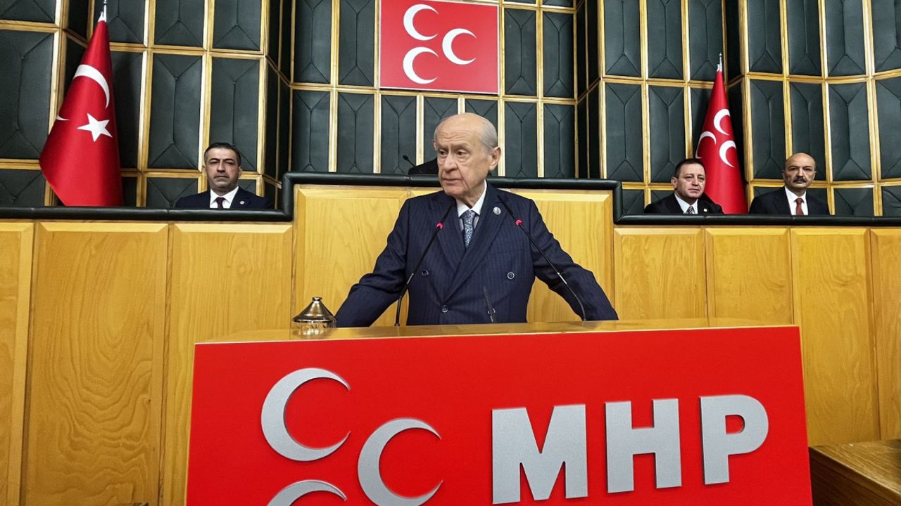 Bahçeli: Teröristbaşı Meclis'te konuşsun; terörün bittiğini haykırsın