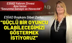 Sibel Zorlu'dan 'Savunma Sanayii ve Havacılık' açıklaması: Güçlü bir oyuncu olabileceğimizi göstermek istiyoruz