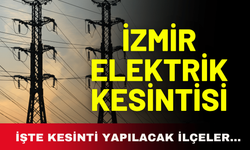 İzmir elektrik kesintisi! 11 Kasım Salı günü o ilçelerde uzun süre elektrikler kesilecek!
