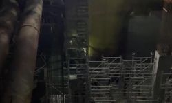 İstanbul'da metro inşaatında iskele devrildi