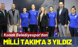 Konak Belediyespor'dan Milli Takım'a 3 yıldız