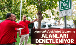 Karşıyaka'daki afet toplanma alanları denetleniyor