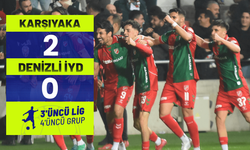 Karşıyaka: 2 - Denizli İdmanyurdu: 0
