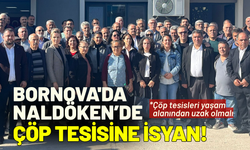 Bornova'da 'Naldöken Çöplük Olmasın' eylemi