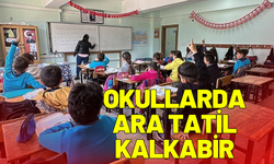 Okullarda ara tatil kalkabir
