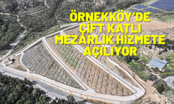 Örnekköy’de çift katlı mezarlık hizmete açılıyor