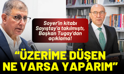 Soyer'in kitabı Sayıştay'a takılmıştı, Başkan Tugay'dan açıklama!