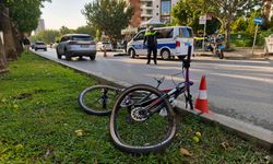 Bisikletli çocuğa çarpan sürücü kaçtı