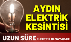 Aydın elektrik kesintisi... 8 Aralık Pazartesi hangi ilçelerde kesinti yapılacak?