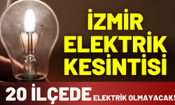 İzmir elektrik kesintisi... 4 Aralık Perşembe Gediz elektrik kesintisi