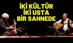 İki kültür iki usta bir sahnede