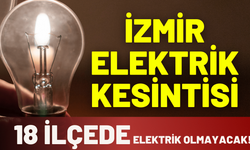 İzmir elektrik kesintisi... 5 Aralık Cuma Gediz elektrik kesintisi