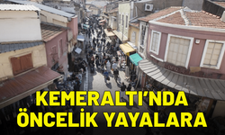Kemeraltı sokaklarında öncelik yayalara