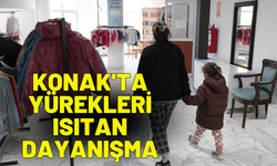 Konak'ta yürekleri ısıtan dayanışma
