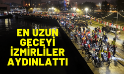 En uzun geceyi İzmirliler aydınlattı