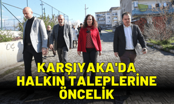 Karşıyaka'da halkın taleplerine öncelik