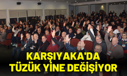 Karşıyaka'da tüzük yine değişiyor