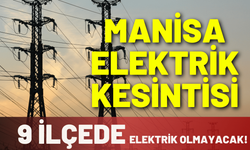 Manisa elektrik kesintisi... 15 Aralık Pazartesi Gediz elektrik kesintisi