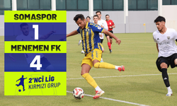Somaspor: 1 - Menemen Futbol Kulübü: 4