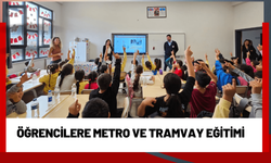 Öğrencilere metro ve tramvay eğitimi