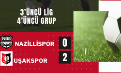 Nazillispor: 0 – Uşakspor: 2