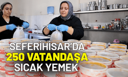 Seferihisar'da 250 vatandaşa her gün sıcak yemek