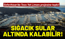 Seferihisar'da Teos Yat Limanı projesine tepki: Sığacık sular altında kalabilir!