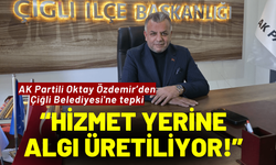 AK Partili Oktay Özdemir’den Çiğli Belediyesi'ne tepki: Hizmet yerine algı üretiliyor!