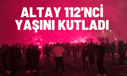 Altay 112'nci yaşını kutladı