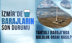İzmir'de barajların doluluk oranları: Tahtalı Barajı'nda son durum nasıl?