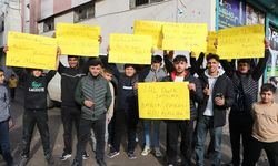 ‘Başlık parası’ istenen gençler eylem yaptı