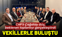 CHP'li Çağatay Güç'ten beklenen toplantı: İzmir vekilleriyle buluştu