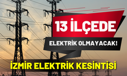 İzmir elektrik kesintisi... 28 Ocak Çarşamba Gediz elektrik kesintisi