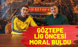 Göztepe lig öncesi moral buldu