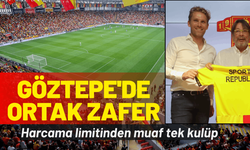 Göztepe'de ortak zafer: Harcama limitinden muaf tek kulüp