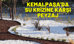 Kemalpaşa'da su krizine karşı peyzaj