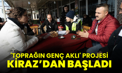 'Toprağın Genç Aklı' projesi Kiraz’dan başladı