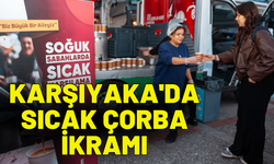 Karşıyaka'da 15 bin kişiye sıcak çorba ikramı