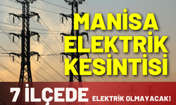 Manisa elektrik kesintisi... 4 Ocak Pazar Gediz elektrik kesintisi