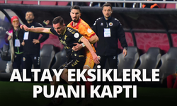 Altay eksiklerle puanı kaptı