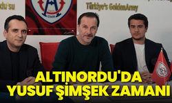 Altınordu'da Yusuf Şimşek işbaşı yaptı