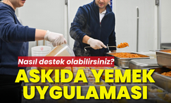 Bornova'da 'Askıda Yemek Uygulaması' ile bir öğün de sizden