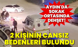 Aydın'da sokak ortasında dehşet: 2 kişinin cansız bedenleri bulundu