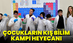 Bornovalı çocukların Kış Bilim Kampı heyecanı