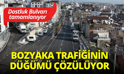 Bozyaka trafiğinin düğümü çözülüyor
