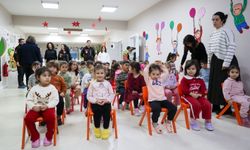 Buca'da miniklere deprem eğitimi