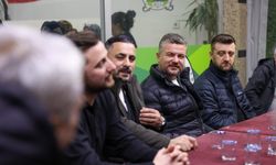 Başkan Görkem Duman Kozağaç'ta sahur sofrasında