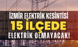 İzmir 12 Şubat Perşembe elektrik kesintisi! İzmir'de hangi ilçelerde elektrik kesintisi uygulanacak?