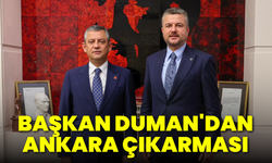 Başkan Görkem Duman'dan Ankara çıkarması