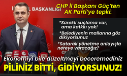 CHP İl Başkanı Güç'ten AK Parti'ye tepki: İzmir'e belediyecilik dersi veremezsiniz!